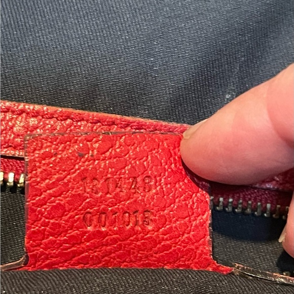 RARE XL GUCCI BLONDIE BAG! HUGE GG. TOM FORD ERA. RED. IMPOSSIBLE TO FIND! WOW!! - Picture 8 of 9